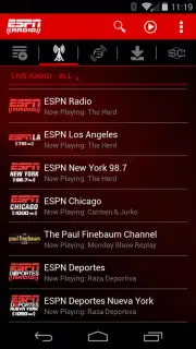 ESPN Radio скриншот 7