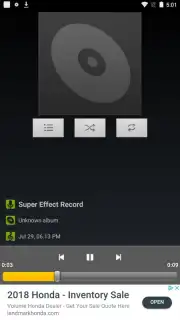 Default Music Player скриншот 4
