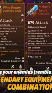 Loop Dungeon: Idle RPG скриншот 2