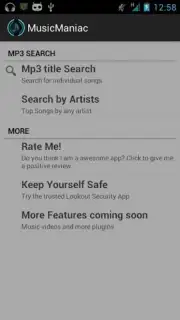 Music Maniac - Mp3 Downloader скриншот 1