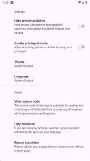 Activity Launcher скриншот 6