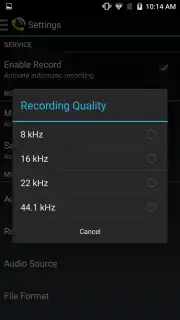 MP3 Call Recorder скриншот 2