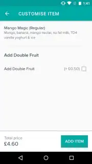 Deliveroo скриншот 7
