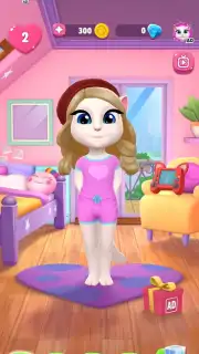 My Talking Angela 2 скриншот 1