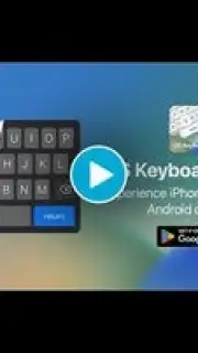 Keyboard iOS 16 - Emojis скриншот 1