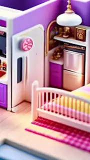 Doll House Design Doll Games скриншот 1
