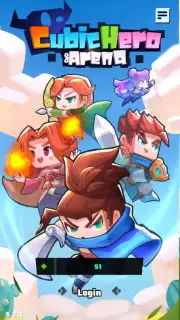 Cubic Hero Arena скриншот 1