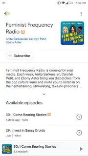 Google Podcasts скриншот 2