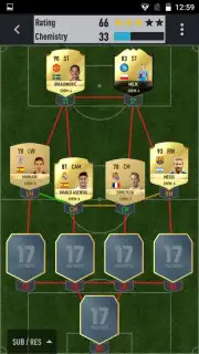 FUT 17 DRAFT скриншот 4
