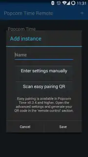 Popcorn Time Remote скриншот 3