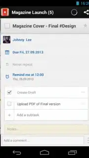 Wunderlist скриншот 4