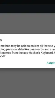 Hacker's Keyboard скриншот 5