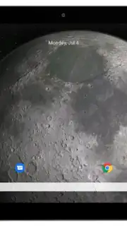 Moon 3D Live Wallpaper скриншот 7
