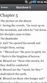 ESV Bible скриншот 4