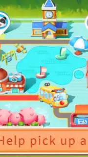 Baby Panda’s School Bus скриншот 3