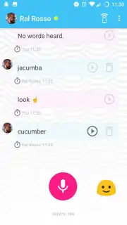 Supersonic Fun Voice Messenger скриншот 1