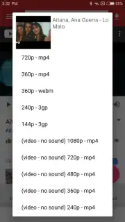 SnobTUBE - Video Audio Downloader скриншот 3