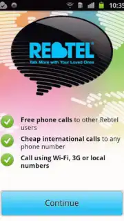Rebtel: Llamadas y SMS Gratis скриншот 2
