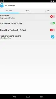 Ghostery Privacy Browser скриншот 5