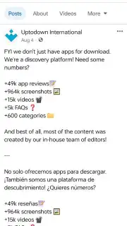 Facebook скриншот 4