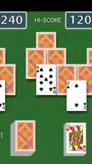 Tri Peaks Solitaire скриншот 2