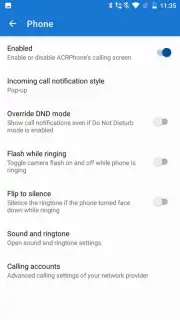 ACR Phone скриншот 8