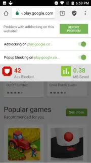 Free Adblocker Browser скриншот 7