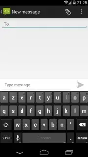 SMS Messaging (AOSP) скриншот 1