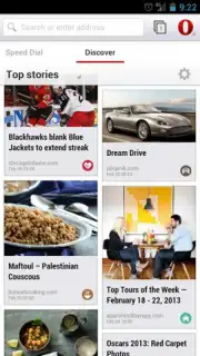Opera beta скриншот 2