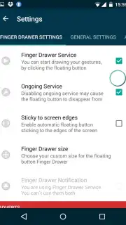 Finger Gesture Launcher скриншот 5