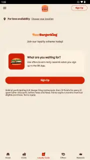 Burger King App: Food & Drink скриншот 2