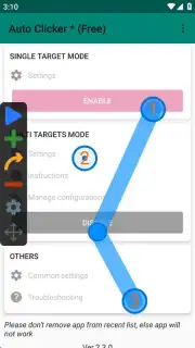 Auto Clicker - Automatic tap скриншот 9