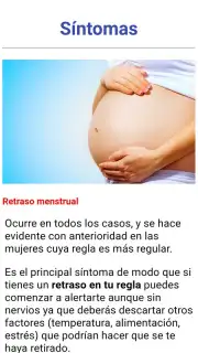Saber si estoy embarazada скриншот 2
