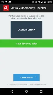 Avira Vulnerability Checker скриншот 2