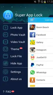 Super App Lock скриншот 2
