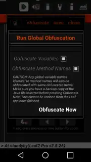 Leaf Pro Java Obfuscator скриншот 6