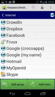Keepass2Android Offline скриншот 4