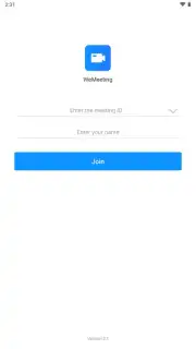 WeMeeting скриншот 1