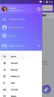 Yahoo Mail Go скриншот 1