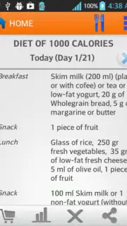 Diets for losing weight скриншот 4