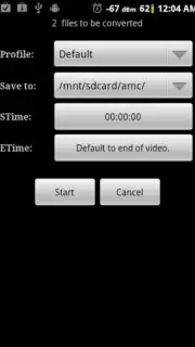 Video Converter Android скриншот 2