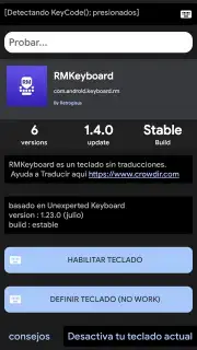 RM Keyboard скриншот 1