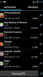Super Backup: SMS and Contacts скриншот 4