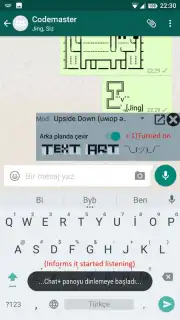 Upside Down Chat+ скриншот 6
