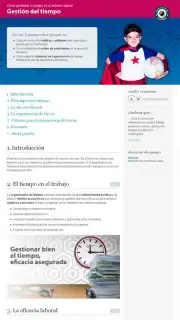 Gestion del tiempo скриншот 2