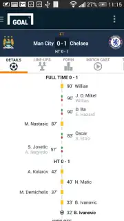 Goal Live Scores скриншот 7