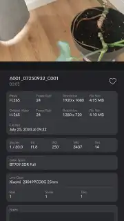 Blackmagic Camera скриншот 8