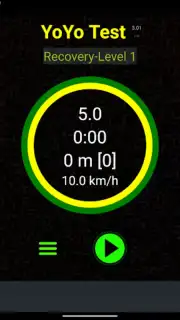 Yo-Yo Test скриншот 13