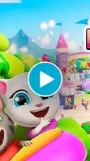 Talking Tom Fun Fair скриншот 1