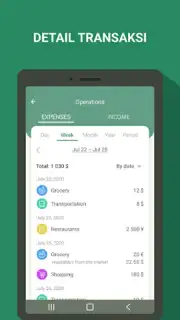 Money manager & expenses скриншот 2